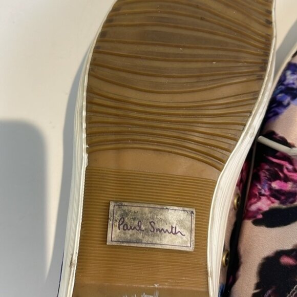 Paul Smith Suede and Canvas Blend Sneakers Size 40EU Size 10 US - Picture 8 of 9